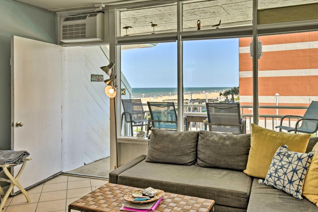 Oceanfront Resort Studio On Virginia Beach! Exterior photo