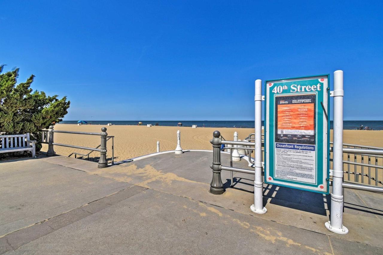 Oceanfront Resort Studio On Virginia Beach! Exterior photo